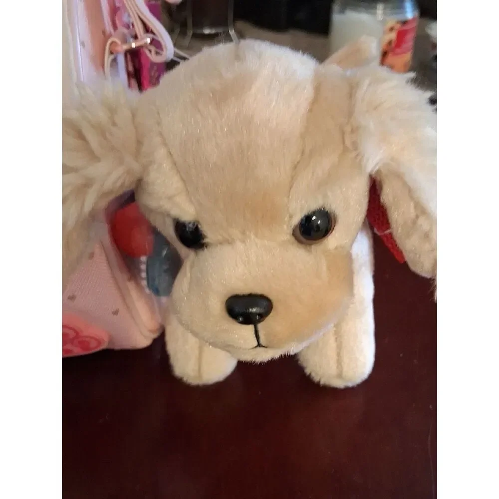 Our Generation Hop In Dog Carrier & Pet Plush Puppy With Leash & Coĺlar Set New